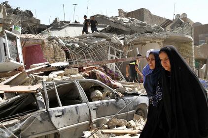 Un jet "bombarda" Baghdad per errore 1