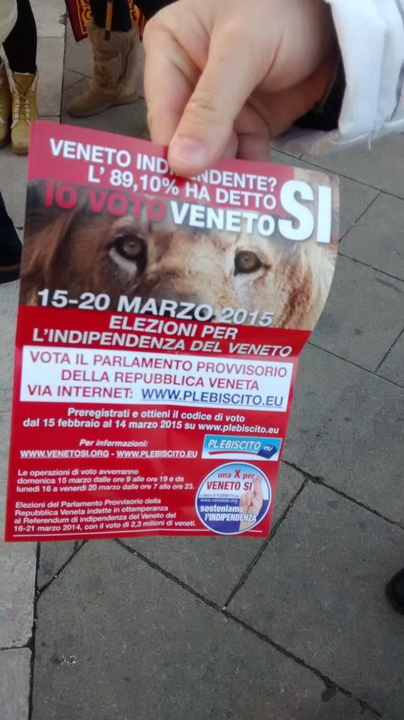 Veneto, la marcia indipendentista 6
