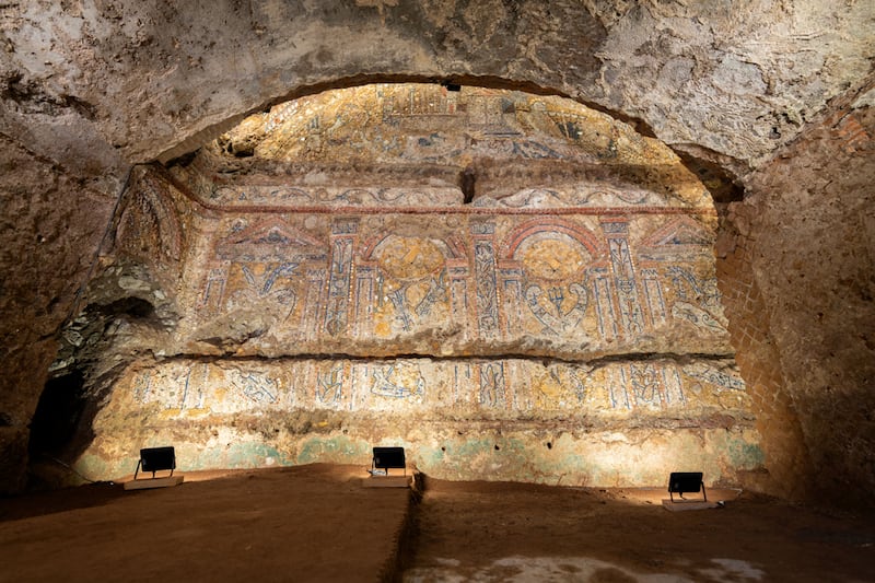 Domus rinvenuta nel parco archeologico del Colesseo 3