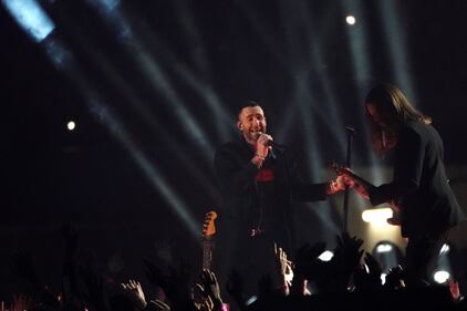 I Maroon 5 cantano al Super Bowl: le foto dal live concert  4
