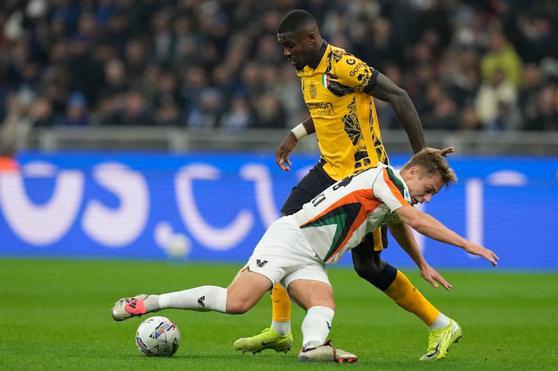 Inter Venezia Thuram Nicolussi Caviglia
