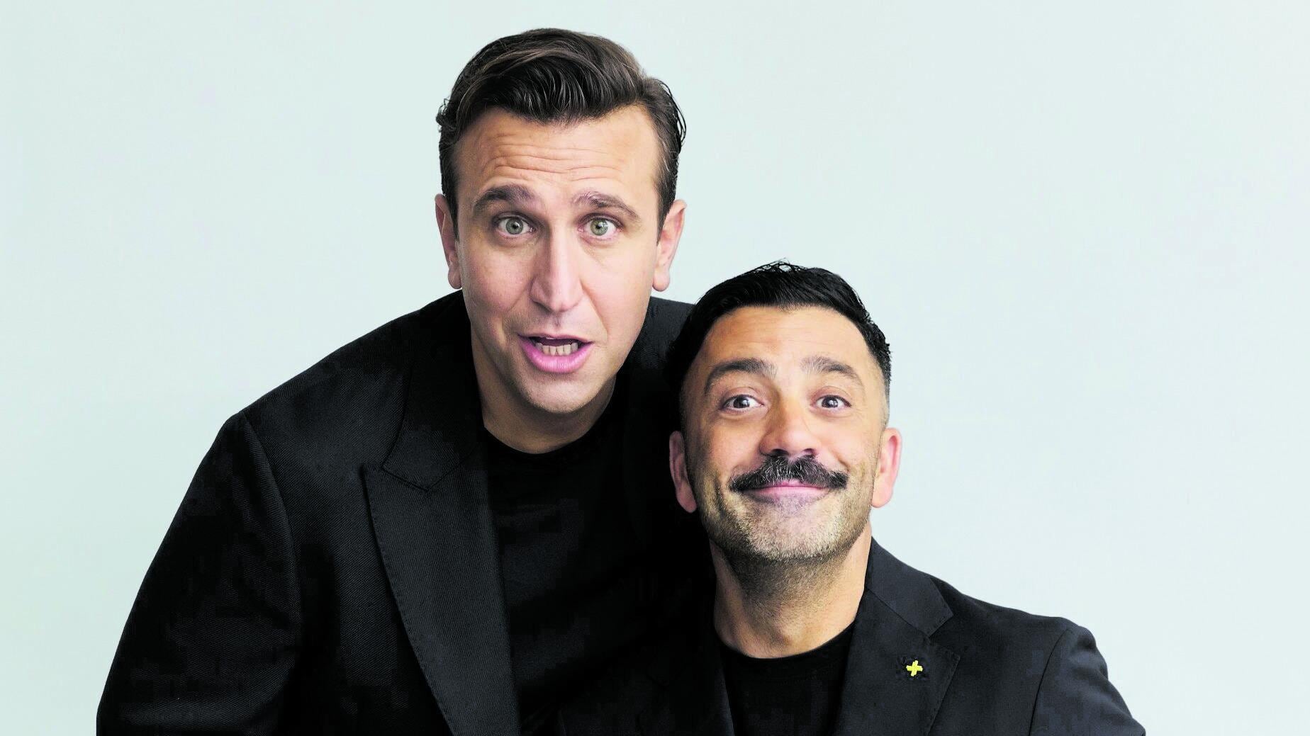 In tv "Stanno tutti invitati" per festeggiare Pio e Amedeo