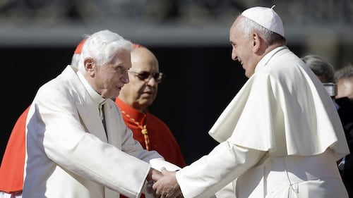 I due Papi insieme a San Pietro 3