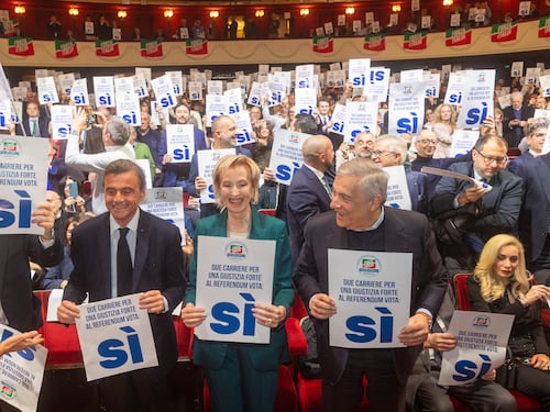 Moratti, appello al Sì: "Battaglia di civiltà. Sulla giustizia serve una riforma liberale"