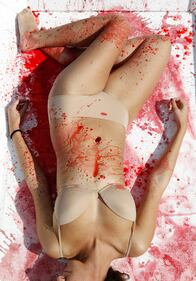 "Human meat": protesta vegana 6