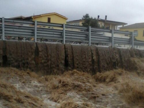 Maltempo in Sardegna, è codice rosso