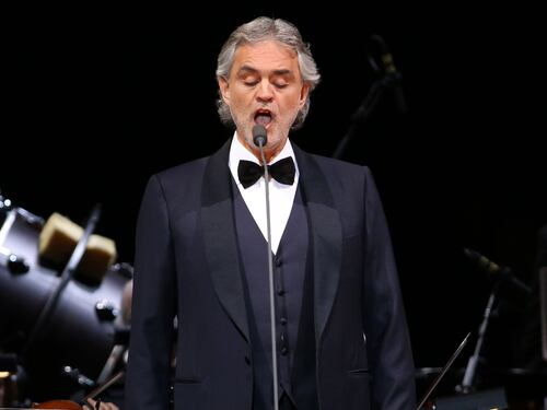Andrea Bocelli in concerto a Noto come testimonial dei siti Unesco siciliani