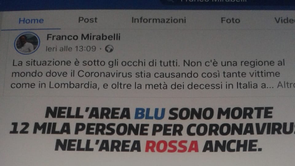 Così il senatore del Pd strumentalizza i morti in Regione Lombardia