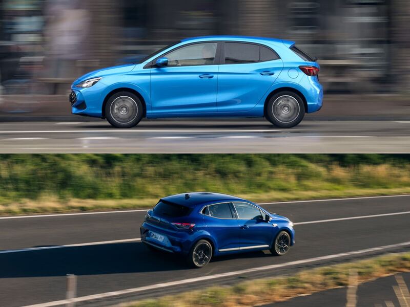 foto 4 clio vs mg3 hybrid