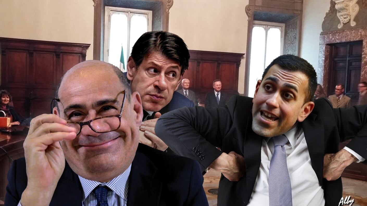 Il "ganzo" Renzi e Conte muto. E poi quei re degli strafalcioni