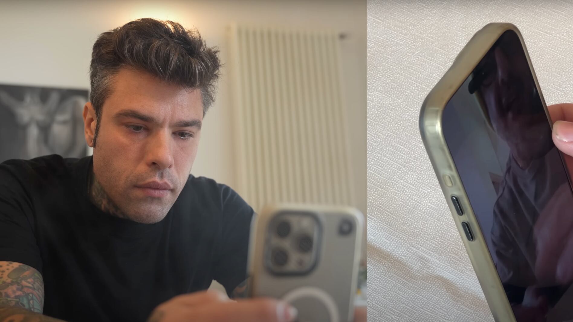 Fedez supplica Corona prima di Sanremo, poi la rabbia: “Sei un infame"