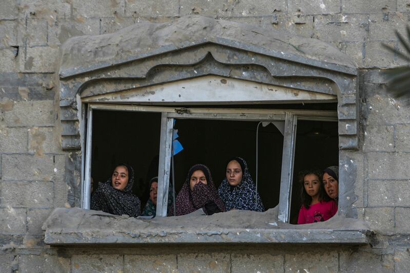 Attacco di Israele su Khan Younis: le immagini della distruzione 13