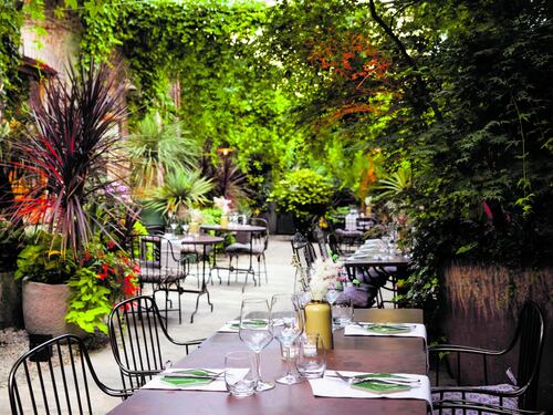 Al ristorante o al giardino? Non c'è bisogno di scegliere