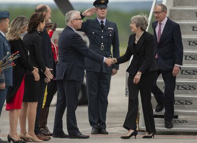 G7, l'arrivo dei leader in Canada 4