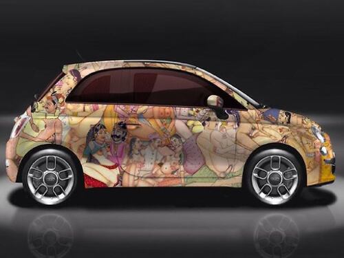 Ecco la nuova 500 "Kar-masutra"