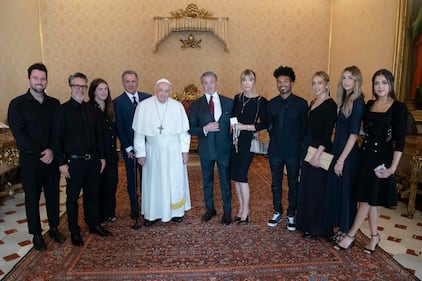 Sylvester Stallone da papa Francesco: le foto in Vaticano 4