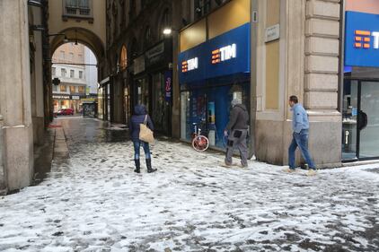 La neve imbianca Milano 4