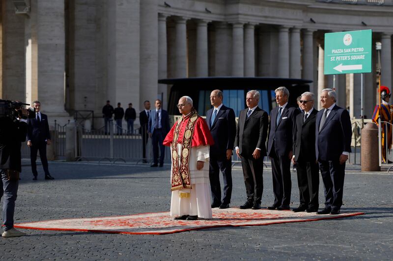Papa Leone XIV in visita al Quirinale 12