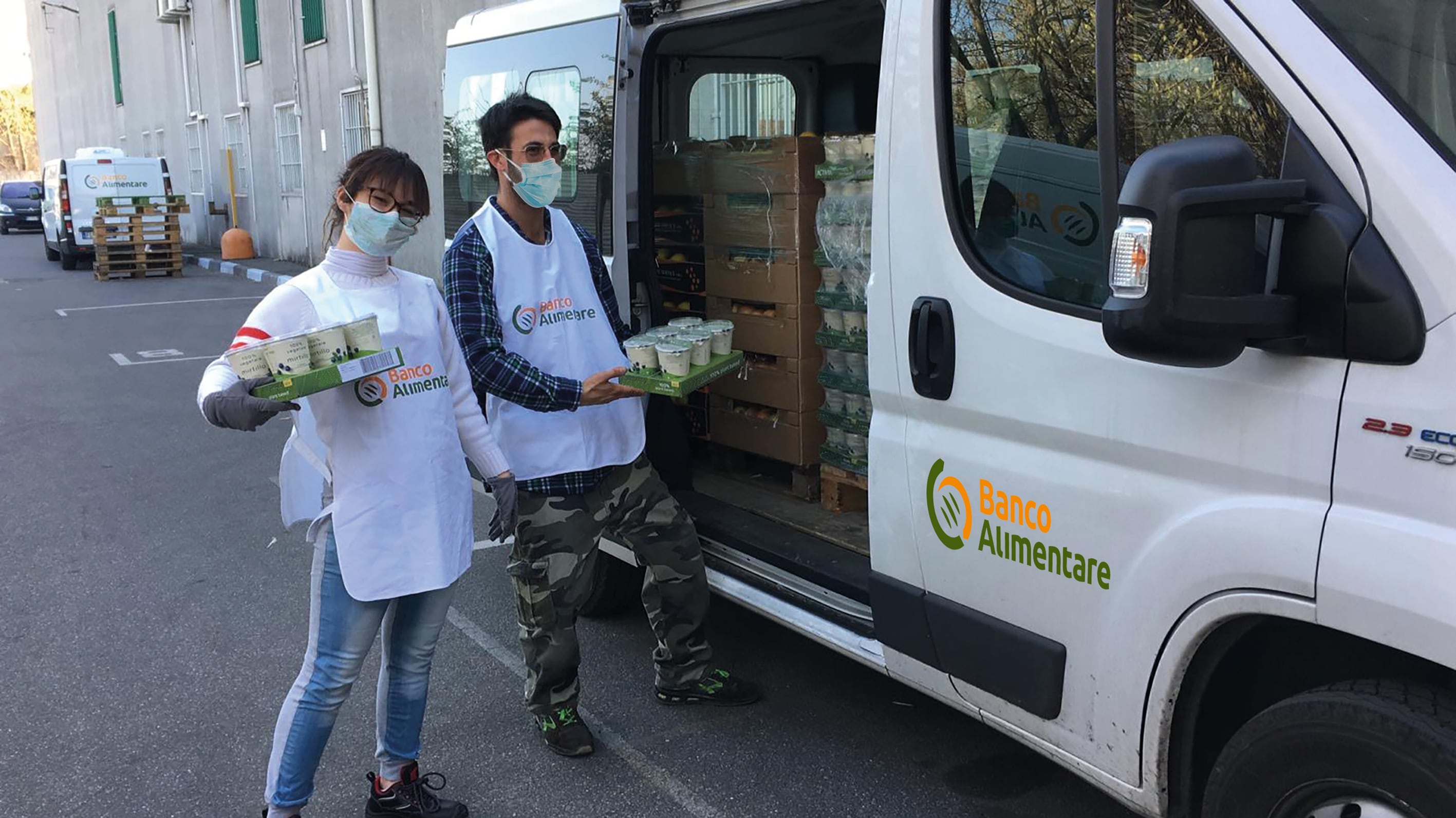 Così il Banco Alimentare affronta povertà e Covid con l'aiuto americano