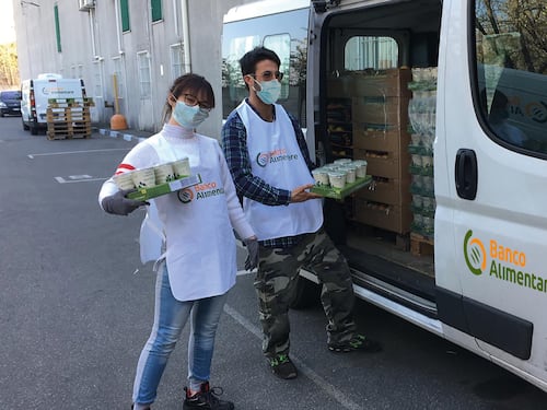 Così il Banco Alimentare affronta povertà e Covid con l'aiuto americano