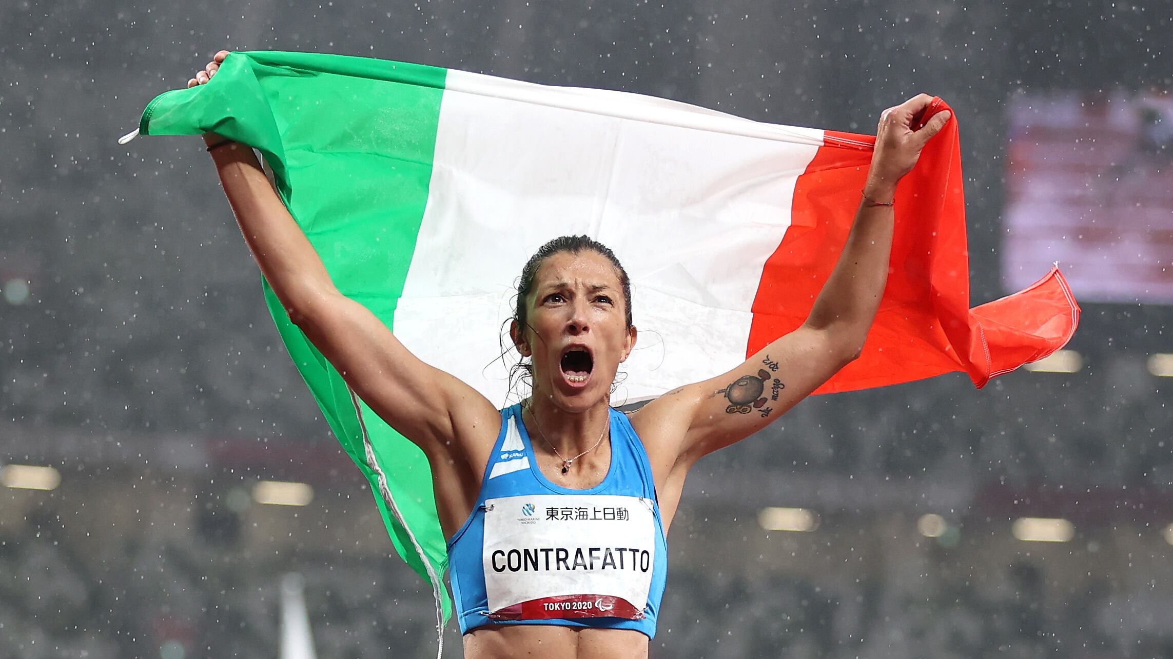 "Questa è per l'Afghanistan", la dedica della Contrafatto dopo la medaglia