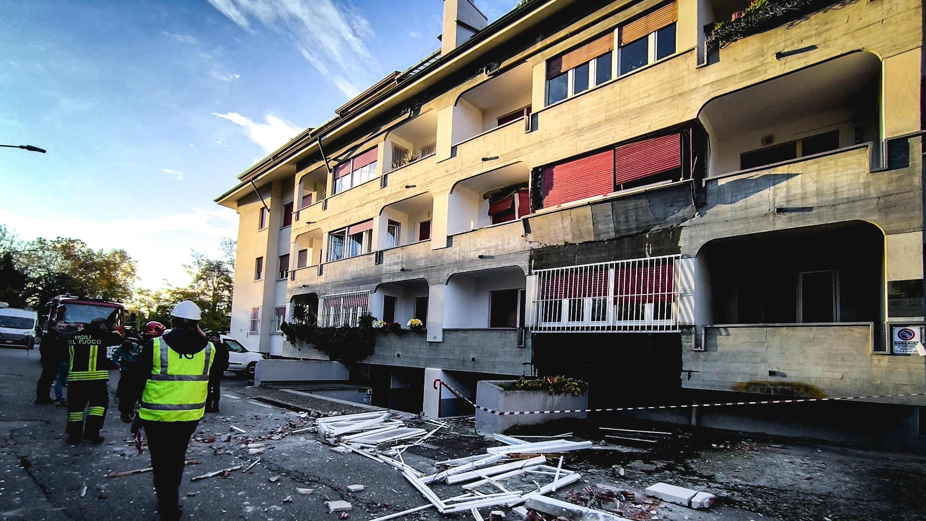 Esplosione a Rivarolo Canavese: ferita una coppia di anziani