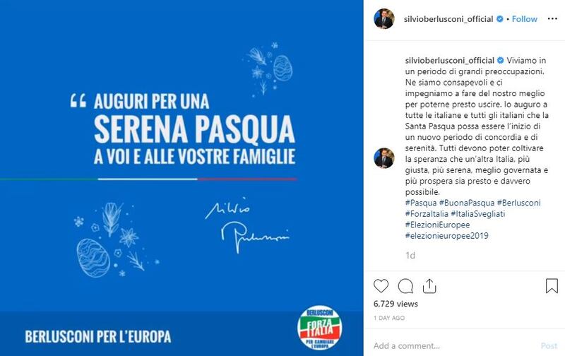 Vacanza e/o lavoro: come i politici italiani hanno trascorso la Pasqua 13