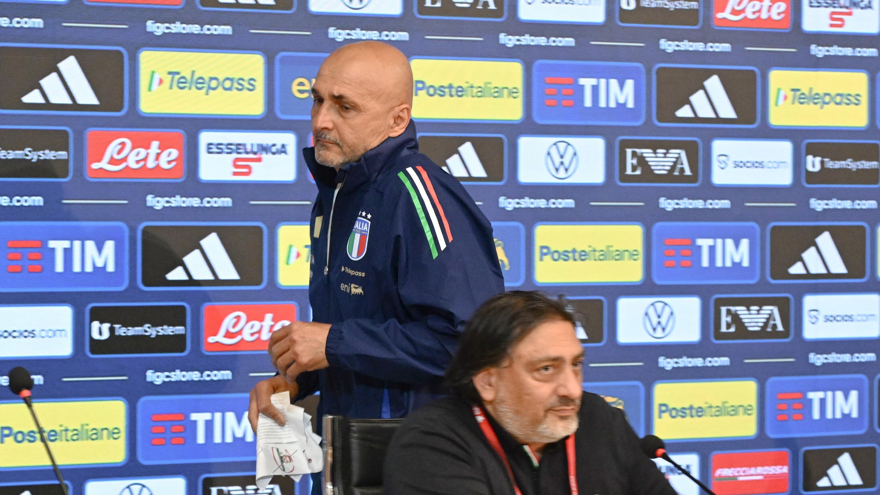 Spalletti: "Sarò sollevato dall'incarico dopo la partita di domani sera"