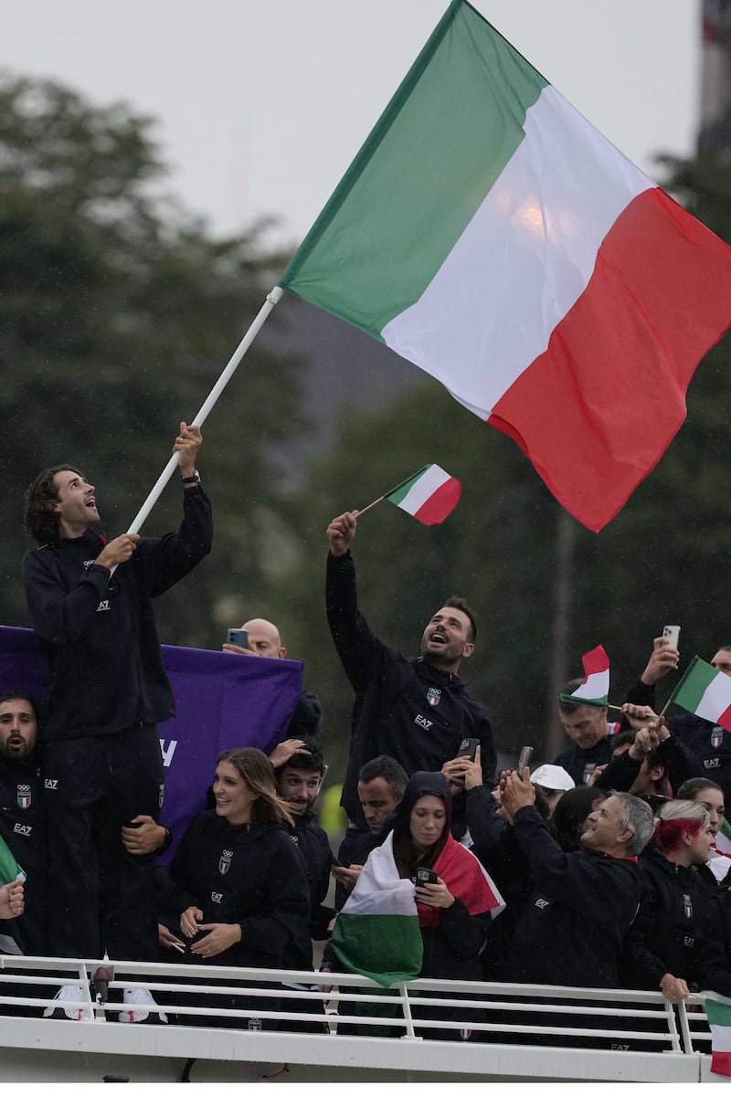 Parigi 2024, le immagini più belle della cerimonia d'apertura 26