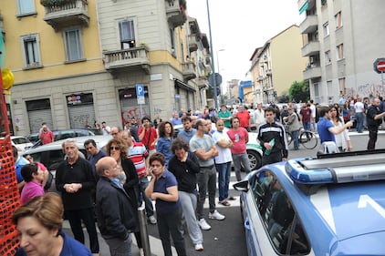 Esplosione in una palazzina a Milano 2