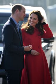 William e Kate in visita all'Irish Football Association a Belfast 5