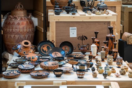 Oltre 600 opere d'arte riportati in Italia dai Carabinieri 1