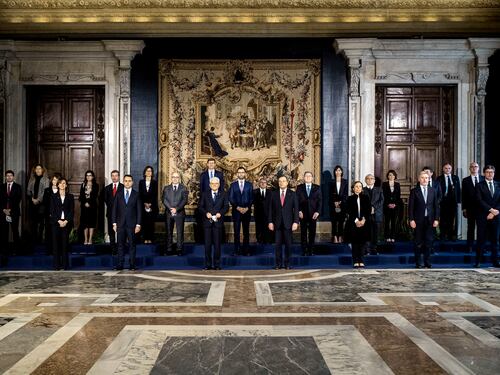 I quattro assenti in quella foto