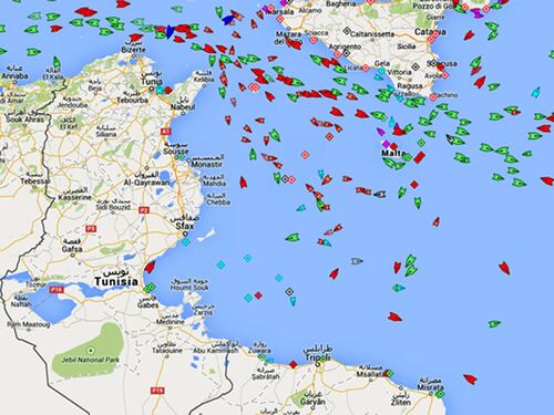 I soccorsi in mare dopo la tragedia