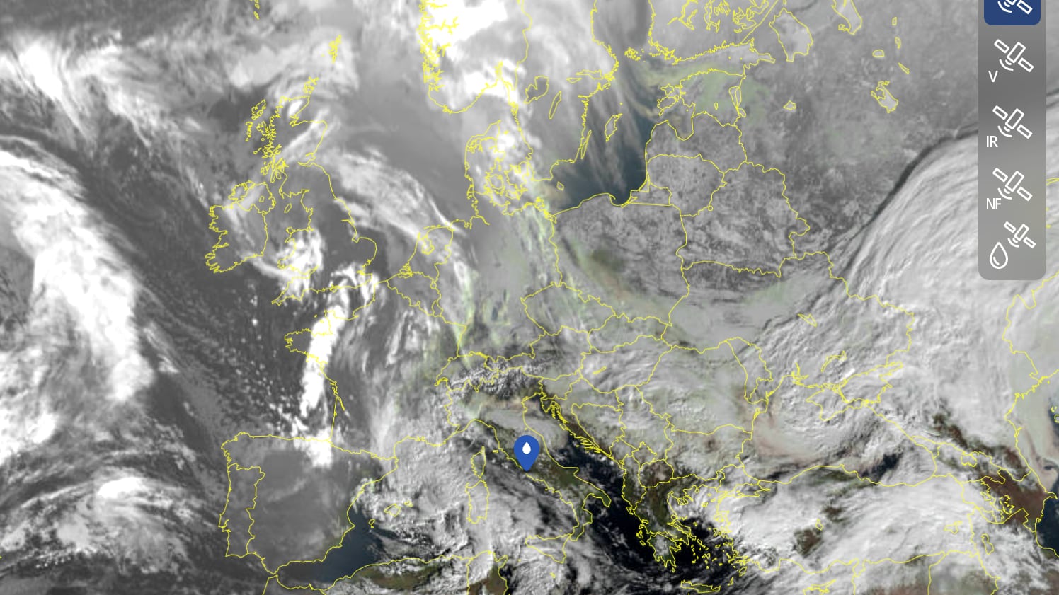 Nuovo vortice ciclonico: dove colpiranno piogge e neve nel weekend
