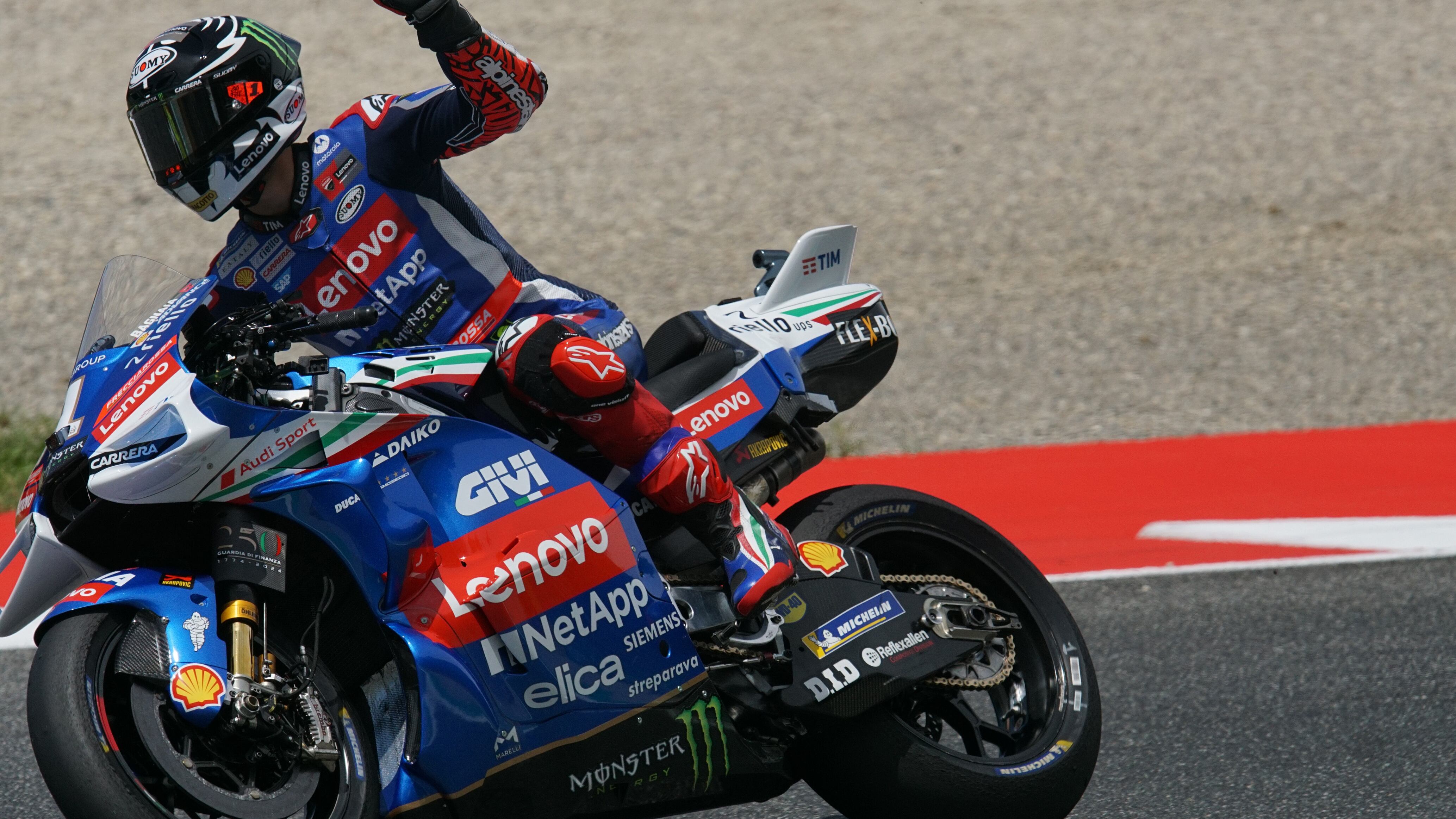 Super Bagnaia si prende pole e Sprint. "E ho margine"