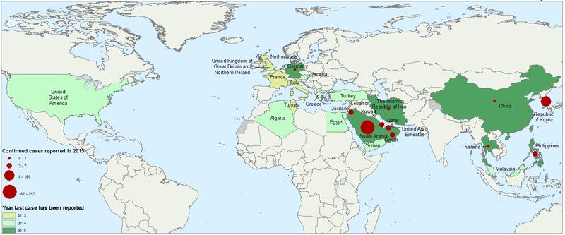 Mappa del Contagio (dati:Oms)