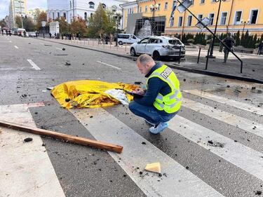 Raid su Kiev, capitale ucraina nel mirino dei russi 5
