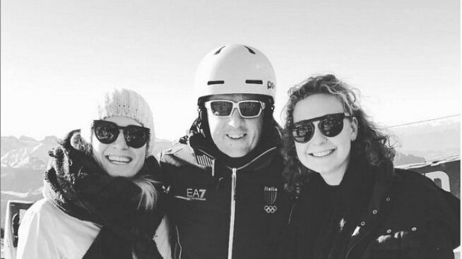 Renzi in vacanza sulla neve: in sci in Alto Adige