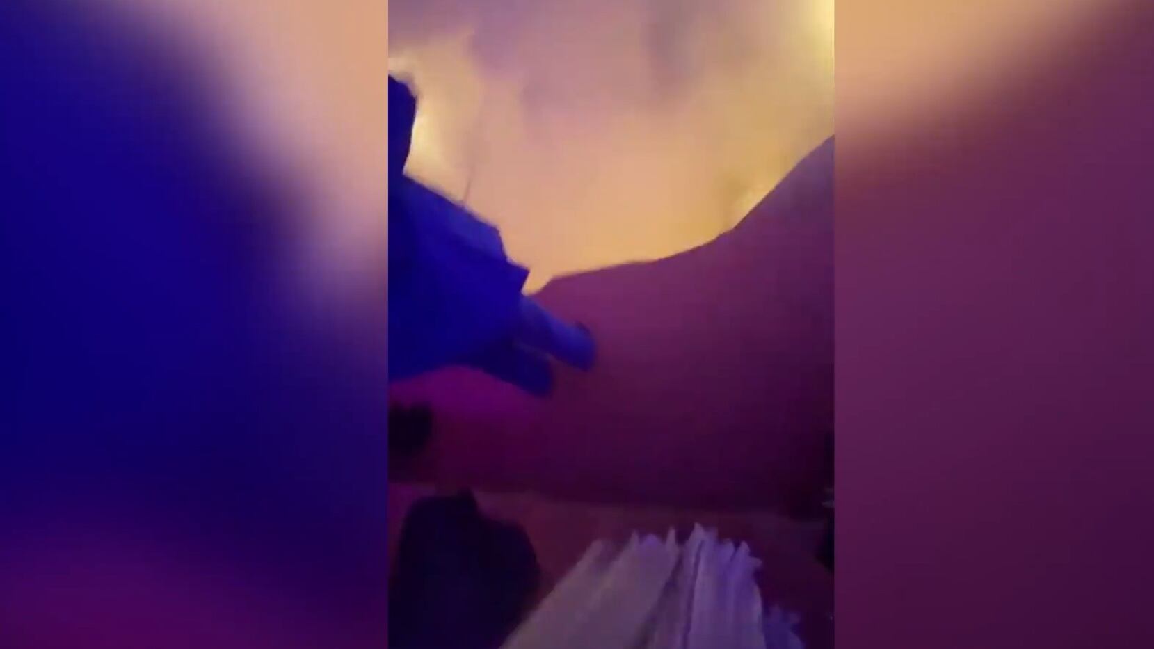 Matrimonio di Pistoia, il video choc del crollo, i novelli sposi sporgono querela