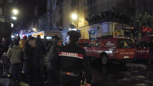 Esplosione per un fuga di gas a Catania 2