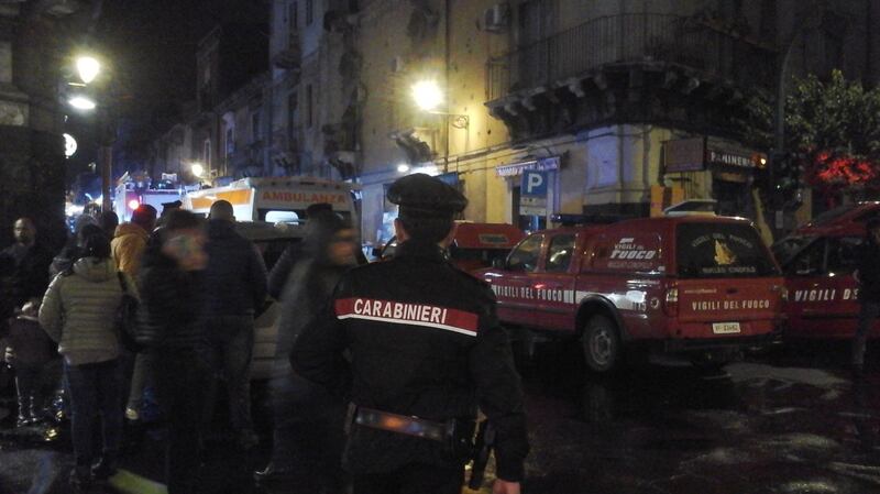 Esplosione per un fuga di gas a Catania 2
