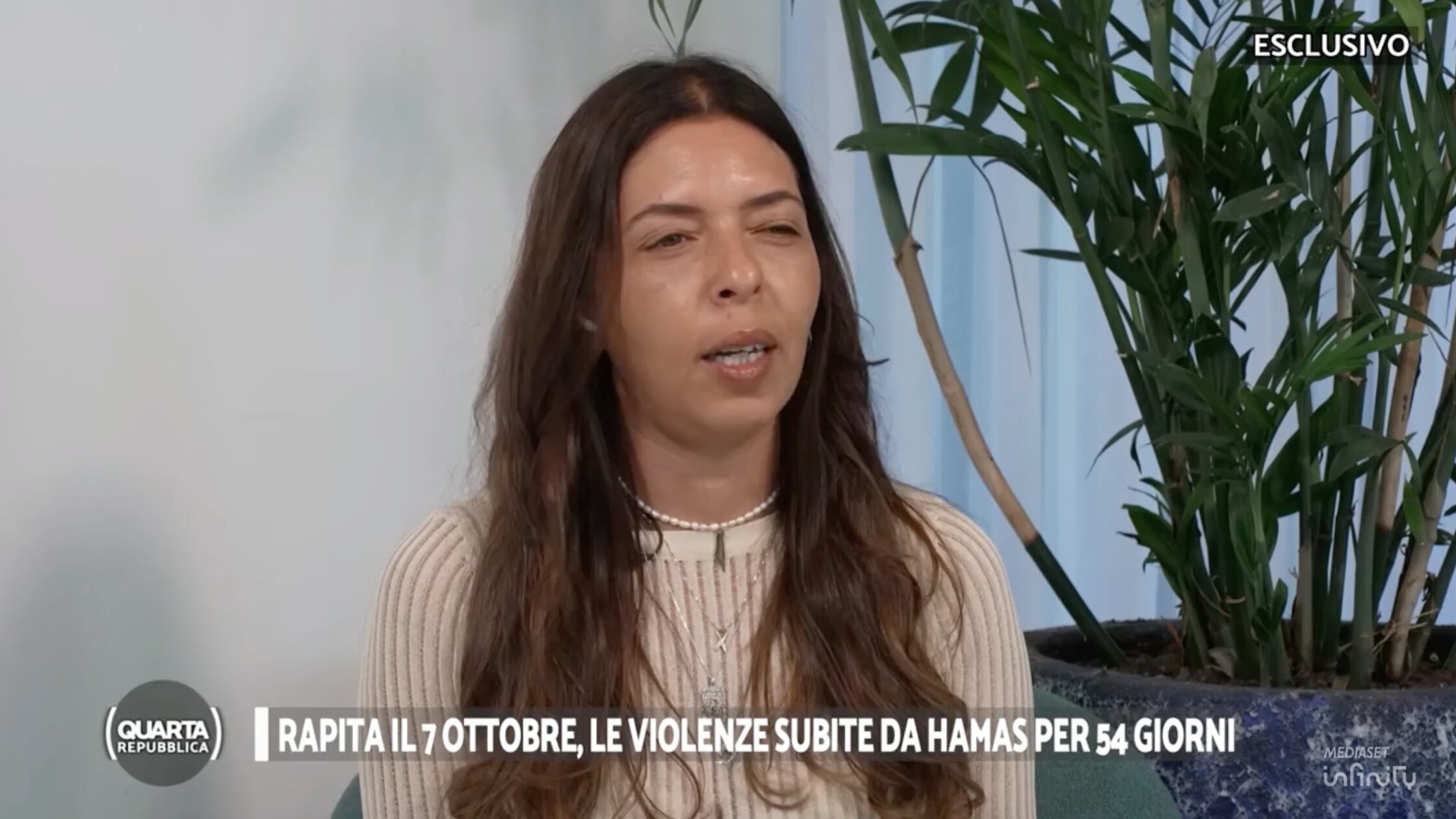 “Io, rapita il 7 ottobre vi racconto l’orrore. Tutti i palestinesi di Gaza erano partecipi”