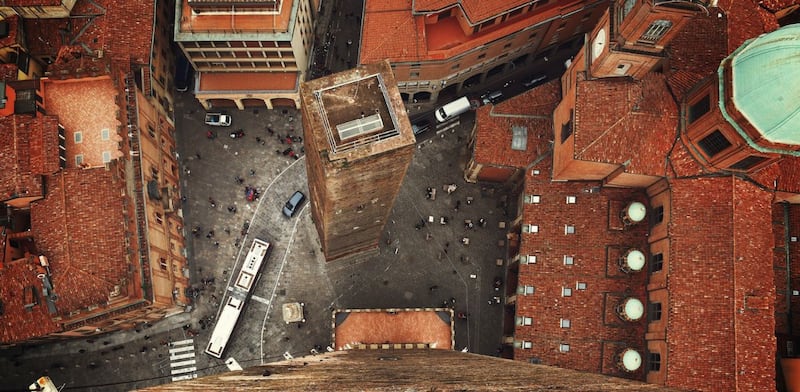 Bologna vista dall'alto