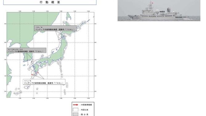Nave spia cinese in azione intorno alle navi Usa: alta tensione nel Pacifico