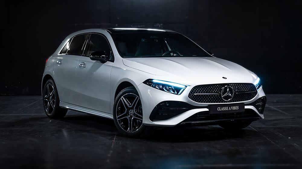 Una Mercedes Classe A ispirata alla PlayStation 5