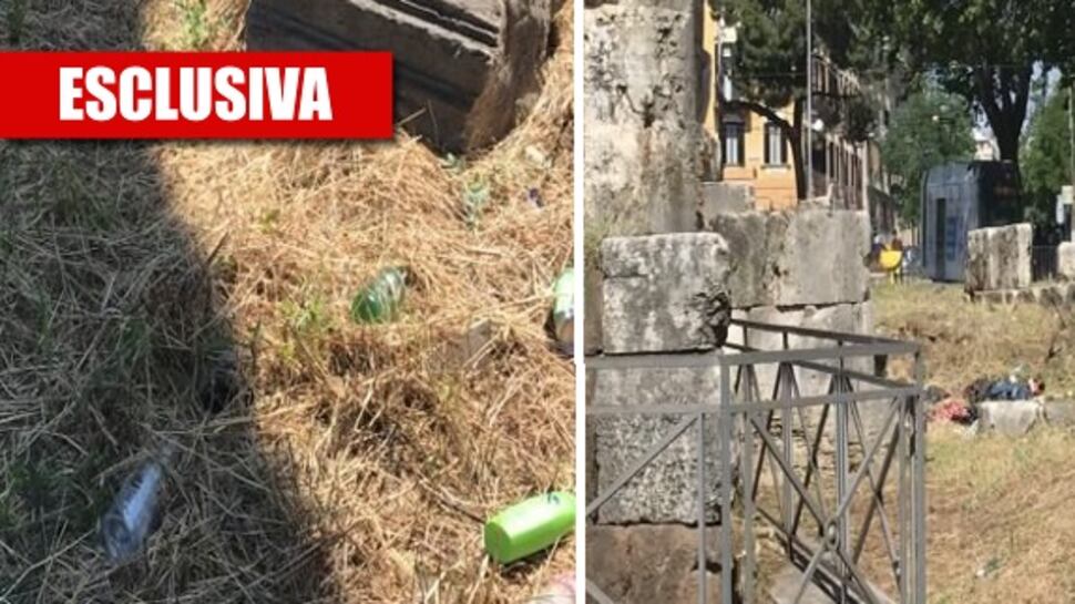 Roma, il sito archeologico di Porta Maggiore è una discarica a cielo aperto