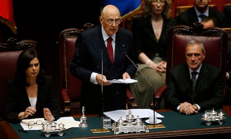 Il secondo insediamento di Re Giorgio  1