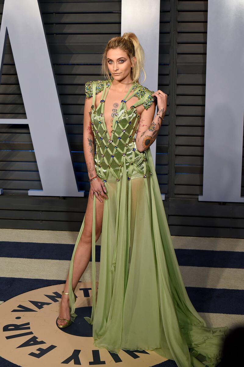 Paris Jackson seducente agli Oscar 2018 9