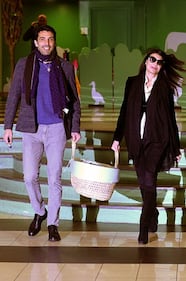 Ilaria D'Amico e Leopoldo Mattia lasciano l'ospedale 13